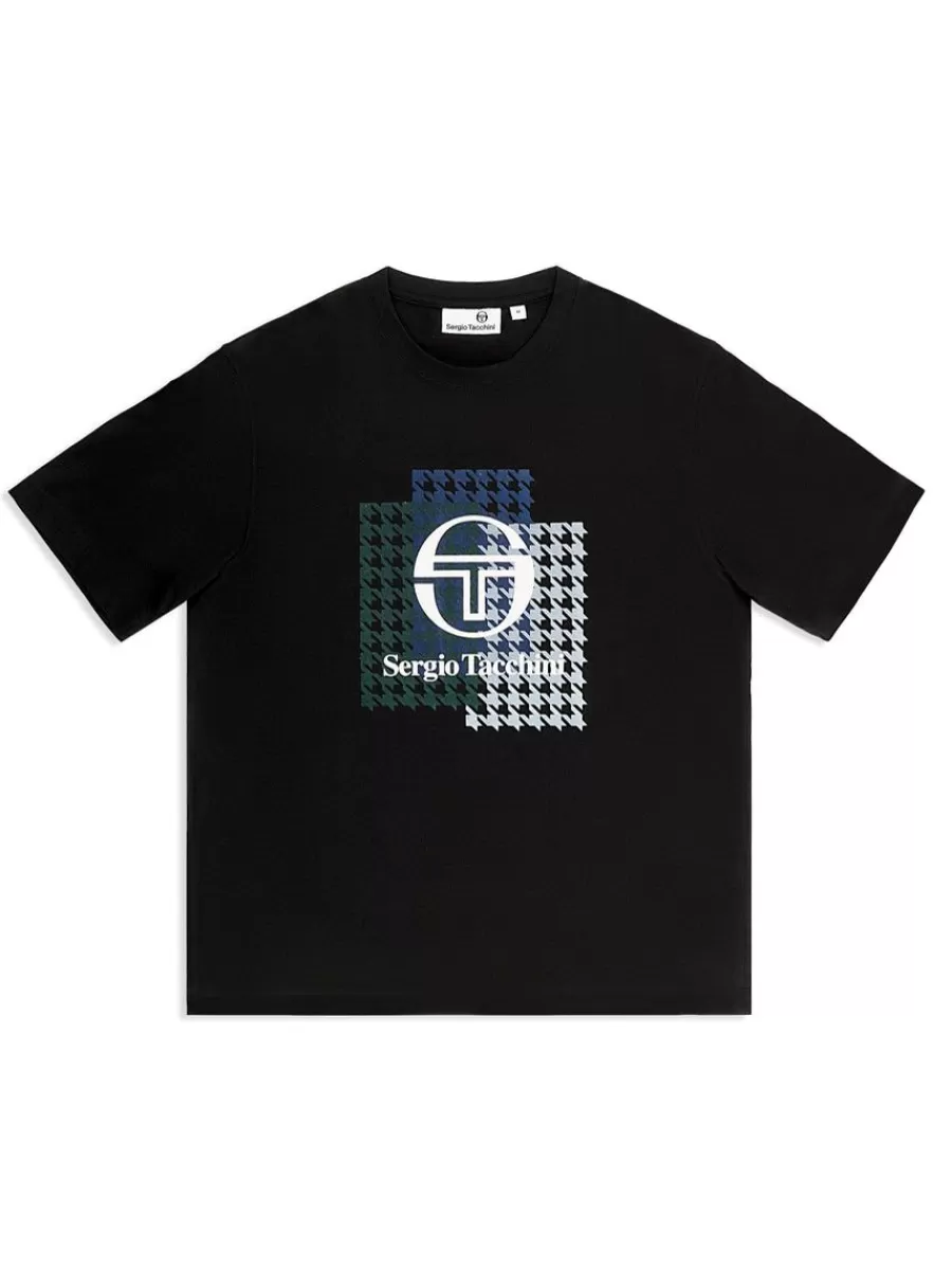 T-Shirts>Sergio Tacchini Cori T-Shirt- Black Beauty