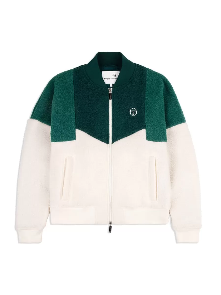 Jackets>Sergio Tacchini Cortina Bomber- Gardenia/ Botanical