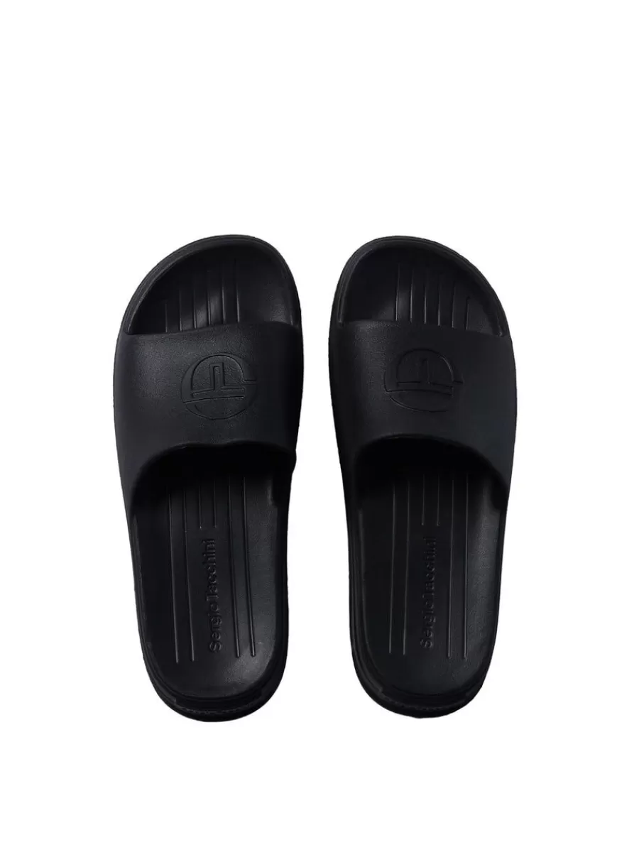 Shoes>Sergio Tacchini Cup Slide-Raven