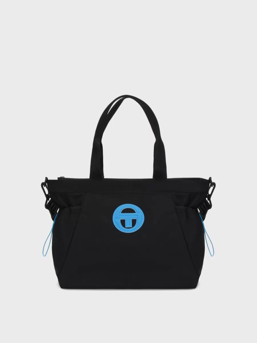 Bags>Sergio Tacchini Daily Tote Bag- Black