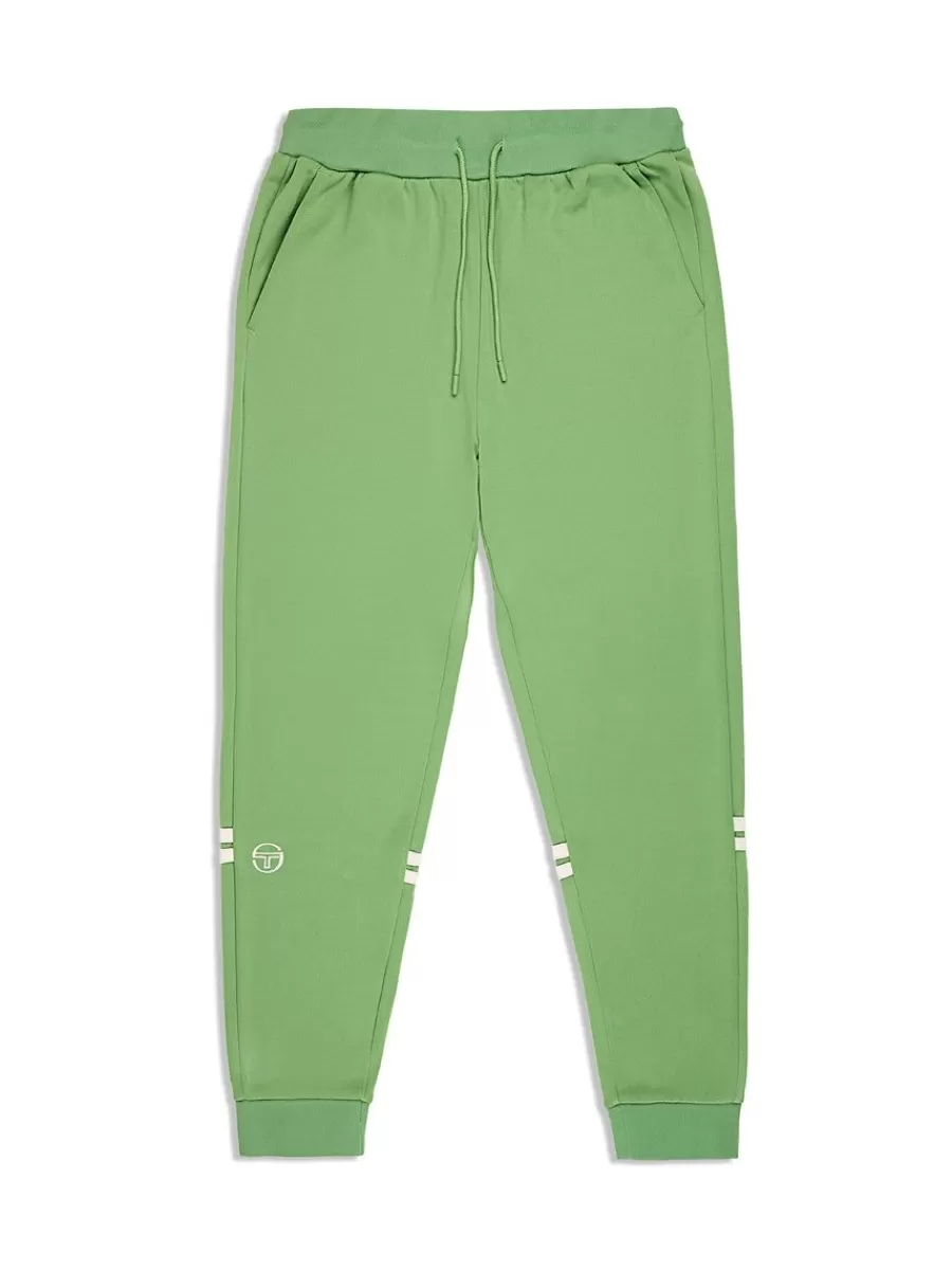 Pants And Sweatpants>Sergio Tacchini Dallas Track Pant Archivio- Jade Green/ Pearl Ivory