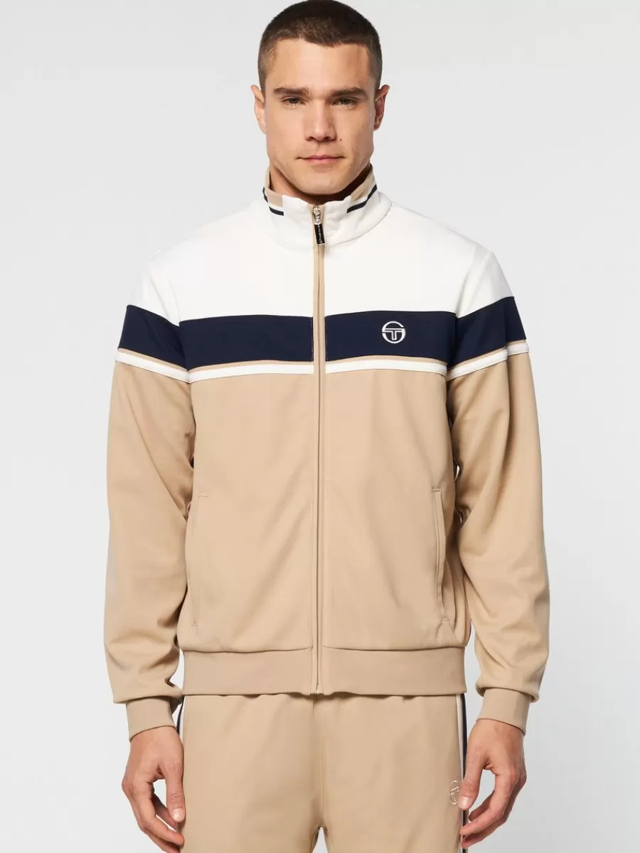 View All>Sergio Tacchini Damarindo Track Jacket Archivio- Humus