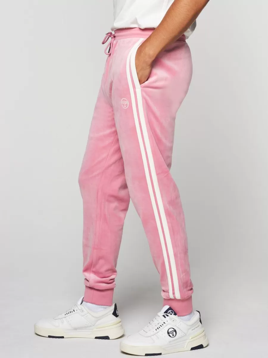 Pants And Sweatpants>Sergio Tacchini Damarindo Velour Track Pant- Polignac