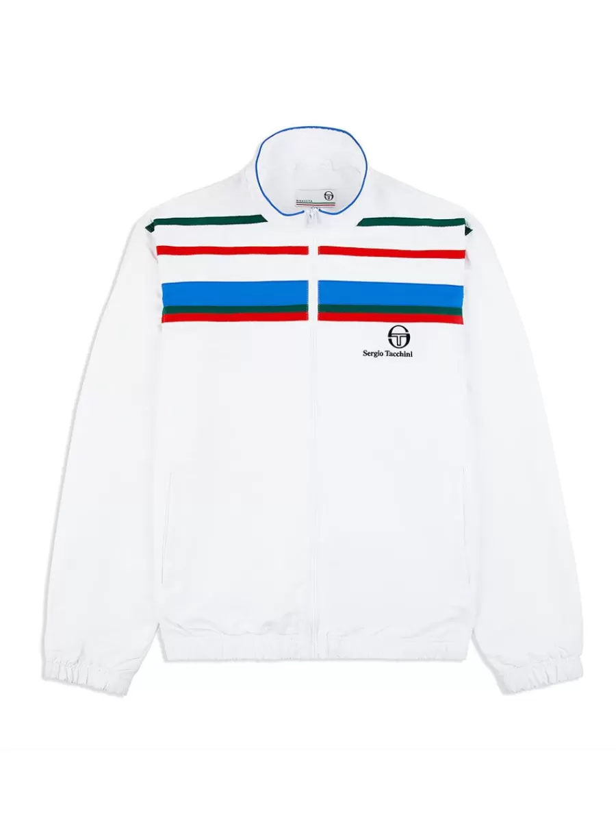 Tracksuits>Sergio Tacchini Denver Track Jacket- White