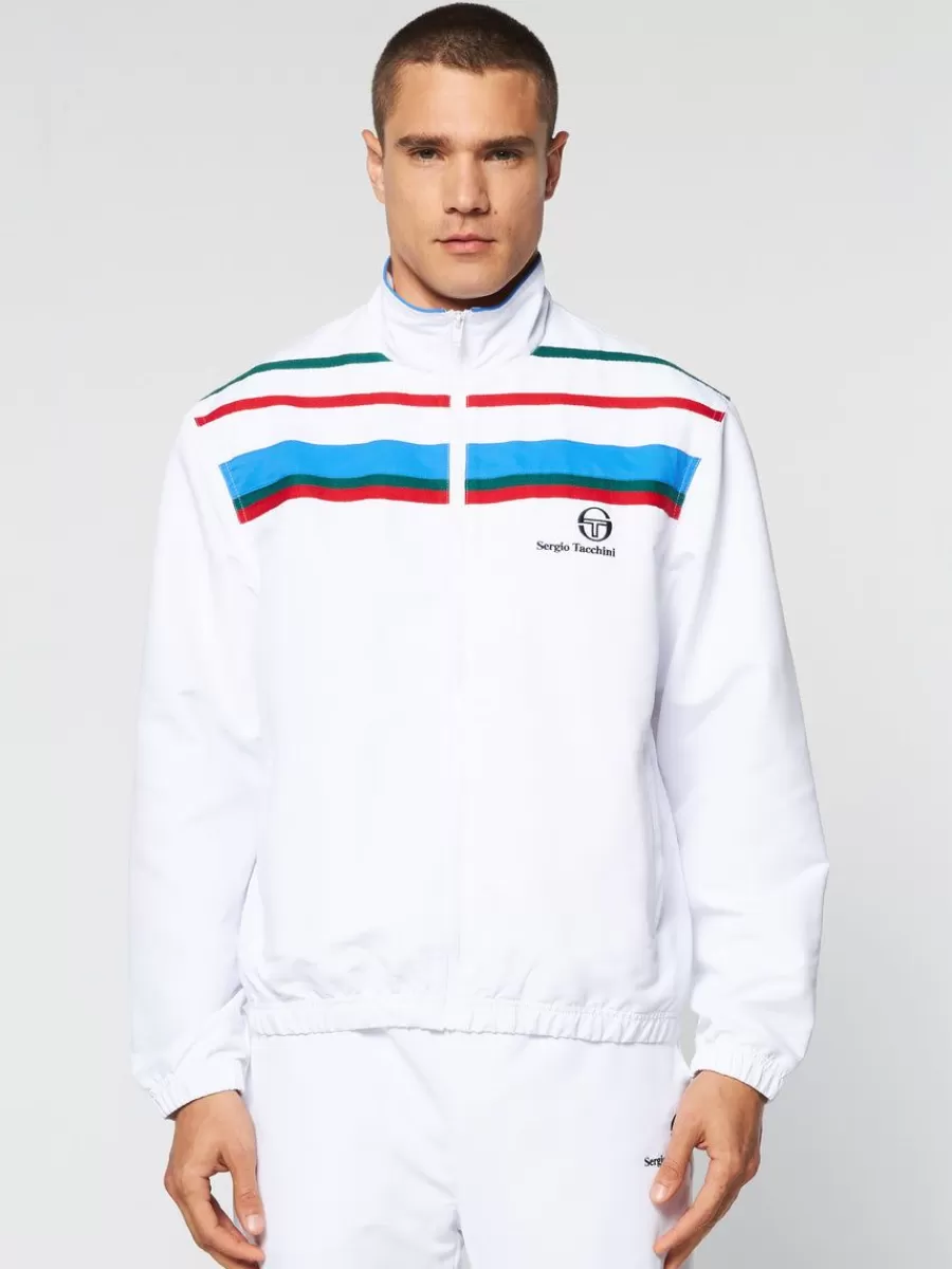 Tracksuits>Sergio Tacchini Denver Track Jacket- White