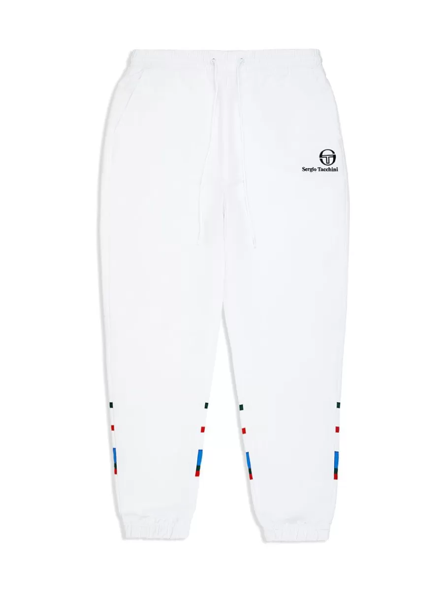 Tracksuits>Sergio Tacchini Denver Track Pants- White