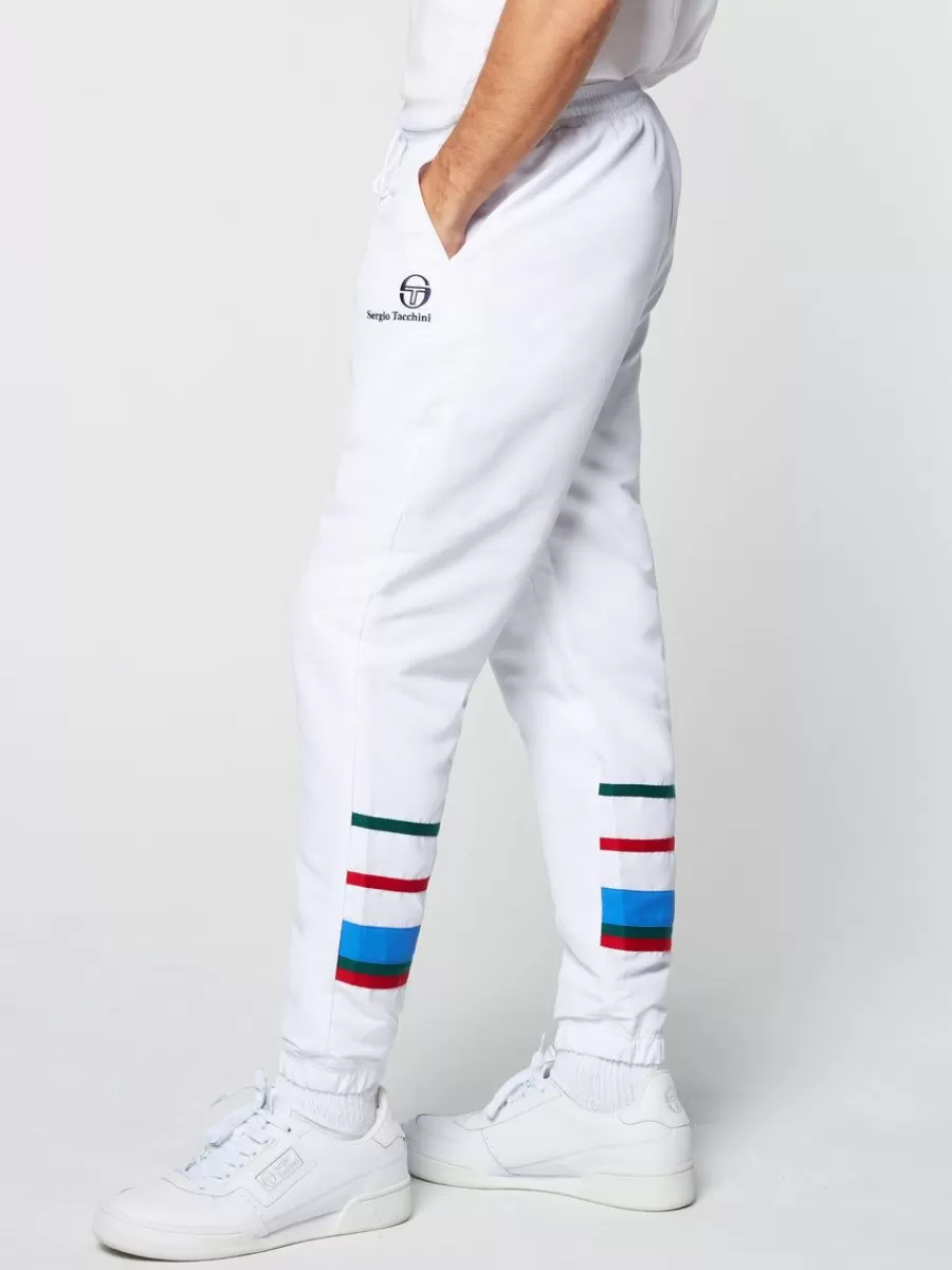 Tracksuits>Sergio Tacchini Denver Track Pants- White