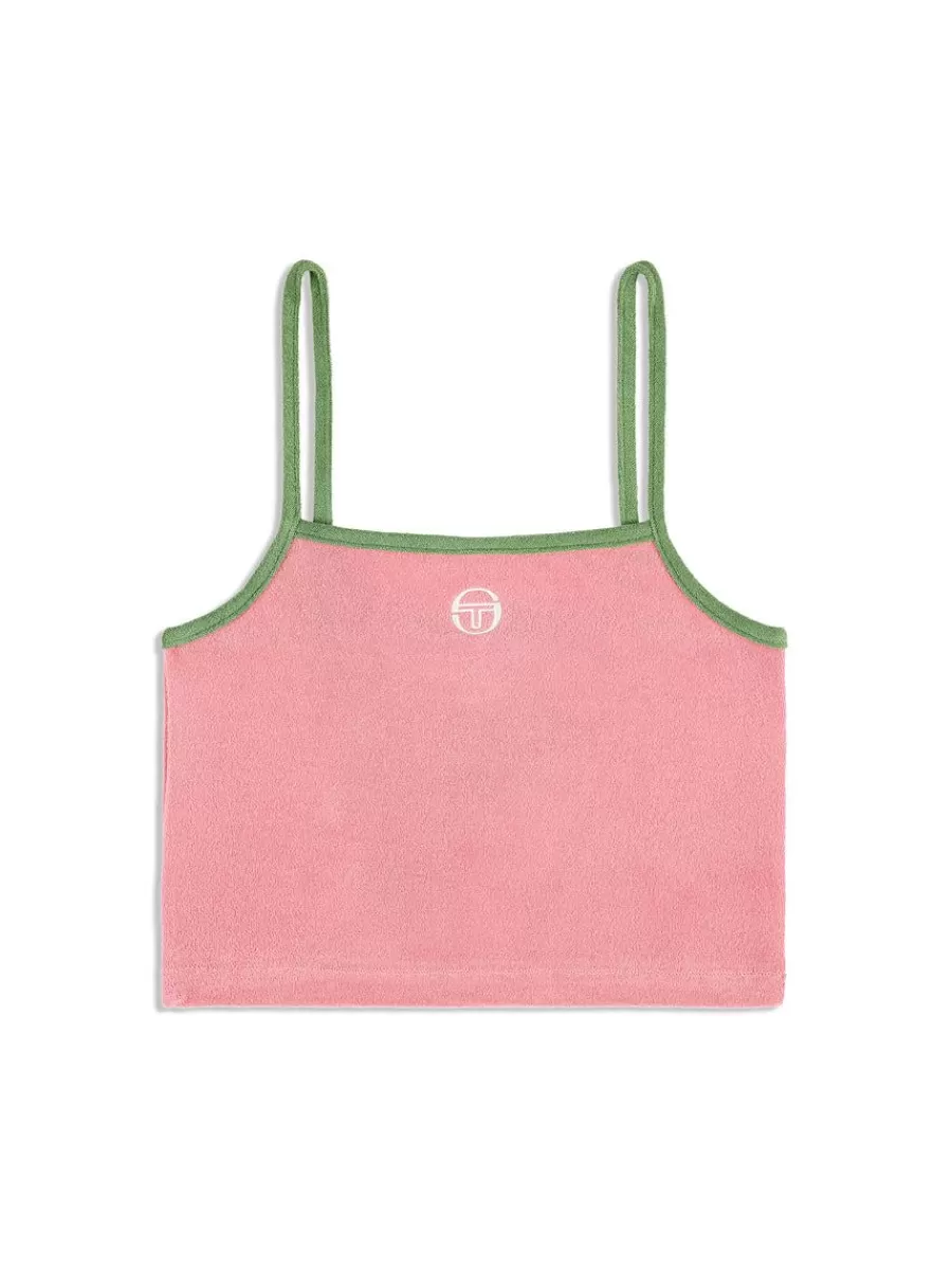 For The Court>Sergio Tacchini Florence Tank- Wild Rose