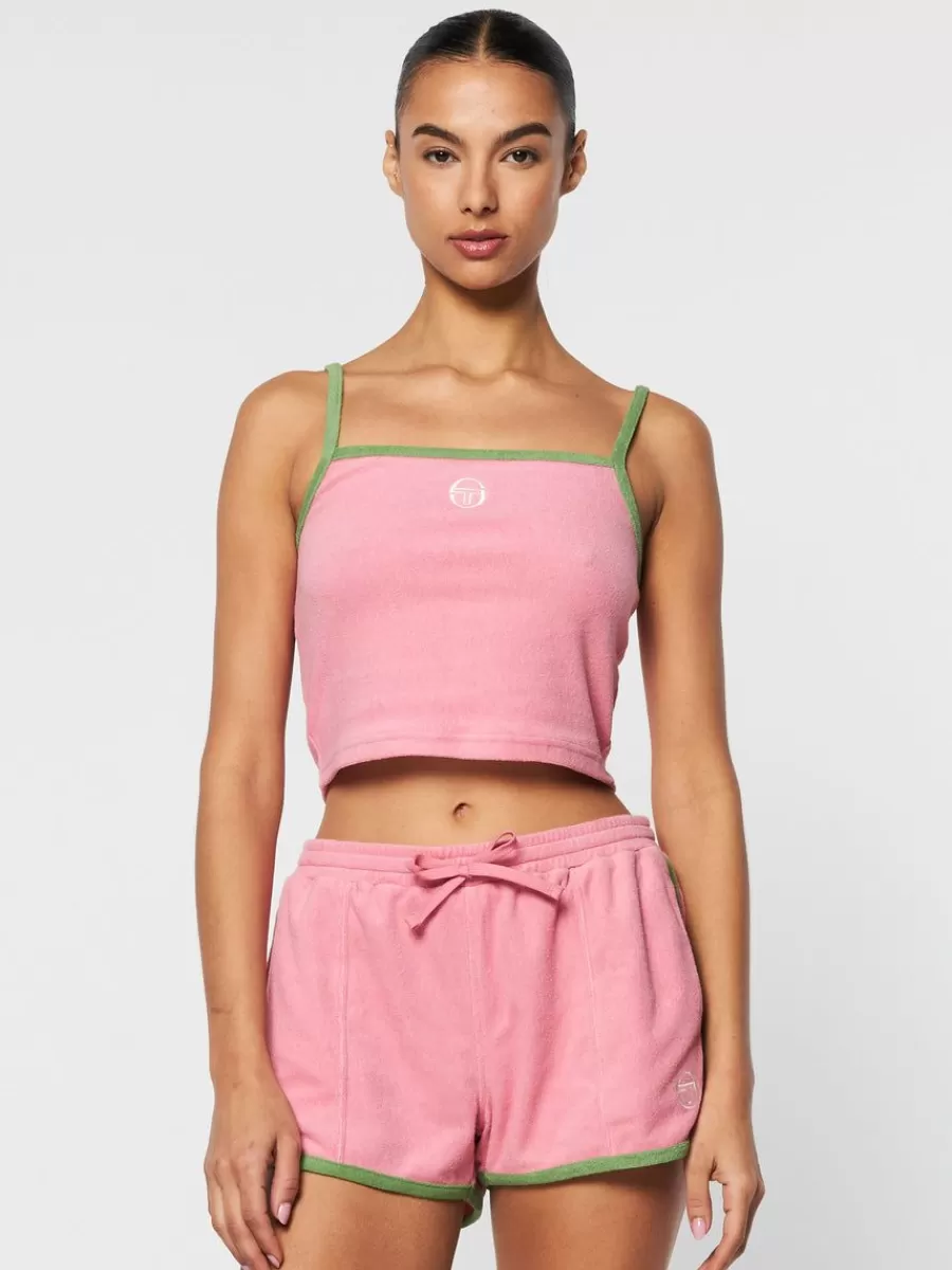 For The Court>Sergio Tacchini Florence Tank- Wild Rose