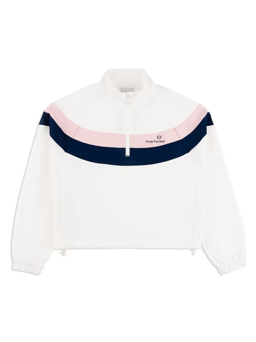 View All>Sergio Tacchini Fohn Track Jacket- Gardenia