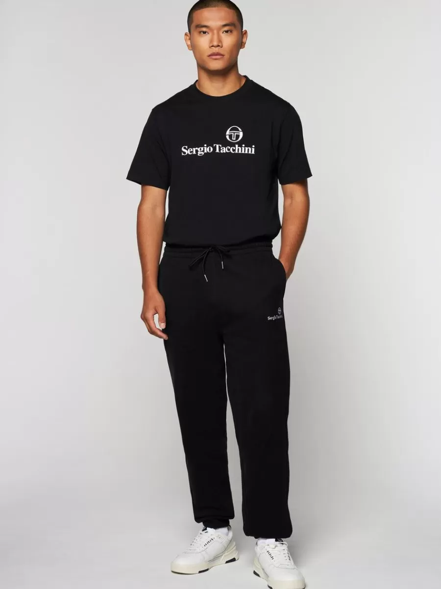 The Essentials>Sergio Tacchini Heritage Sweatpant- Black Beauty