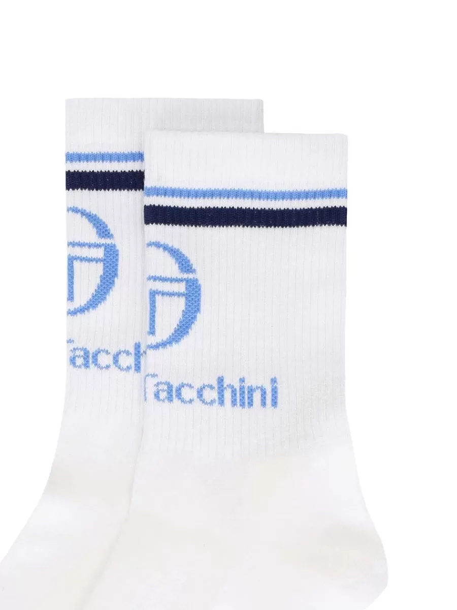 View All>Sergio Tacchini Mc Staff Socks- Off White