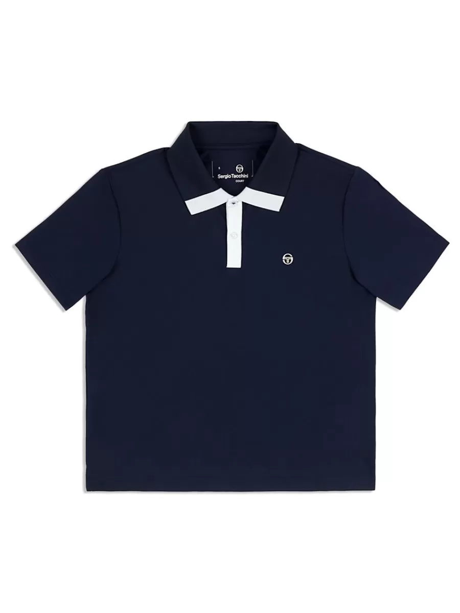 Tops And Sports Bras>Sergio Tacchini Orazio Polo-Maritime Blue