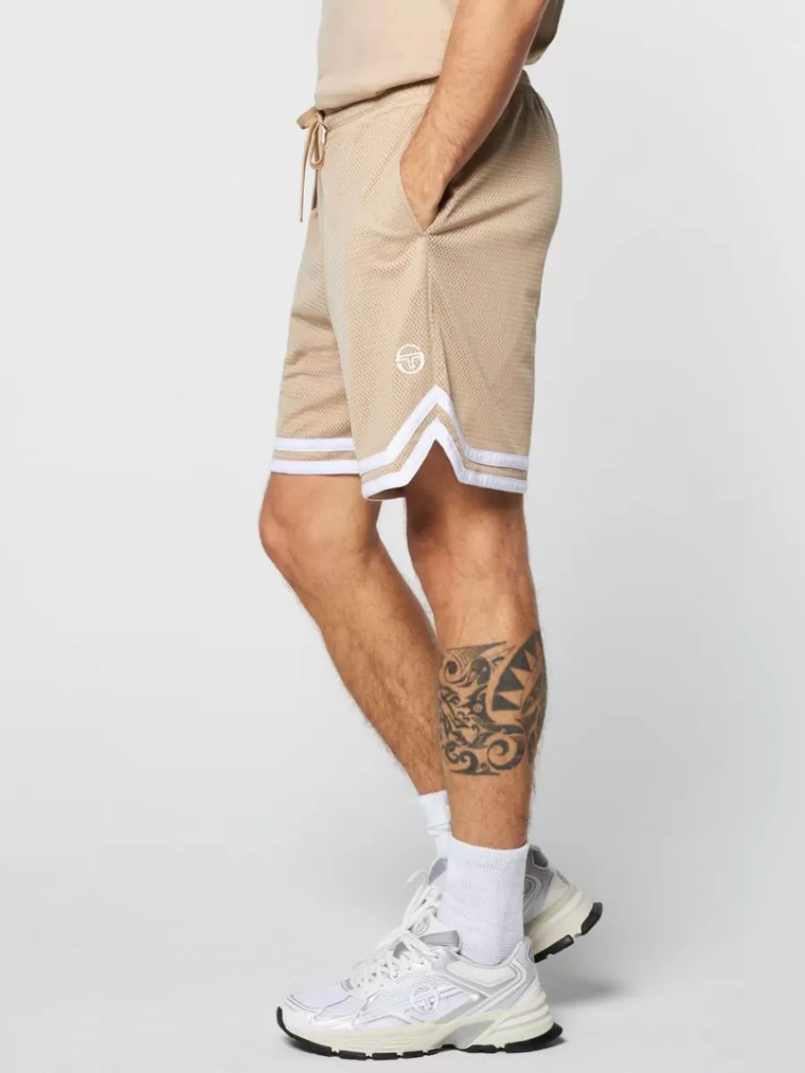 View All>Sergio Tacchini Spazio Banda Mesh Short- Humus