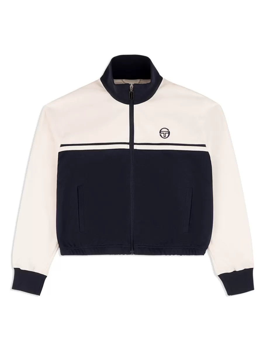 For The Court>Sergio Tacchini Vasto Track Jacket- Maritime Blue